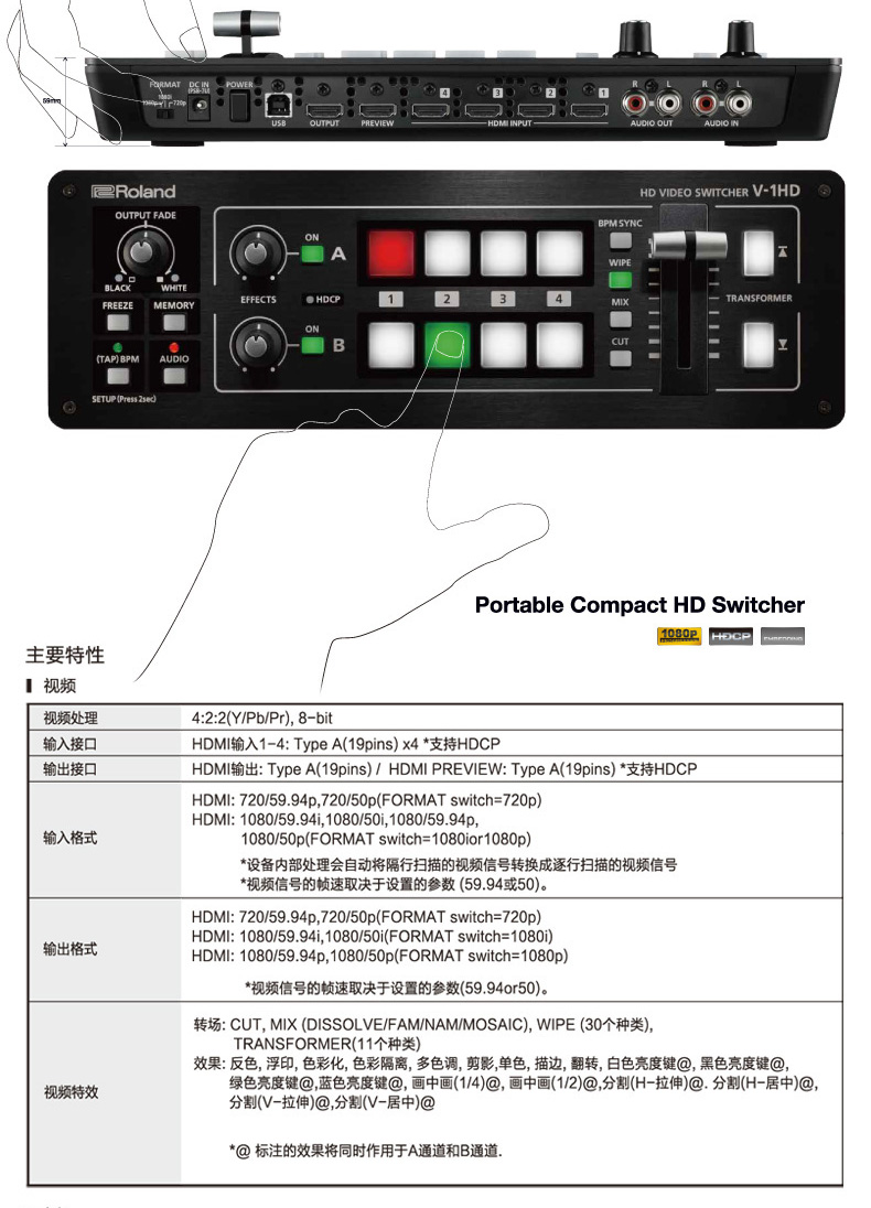 Roland V-1HD