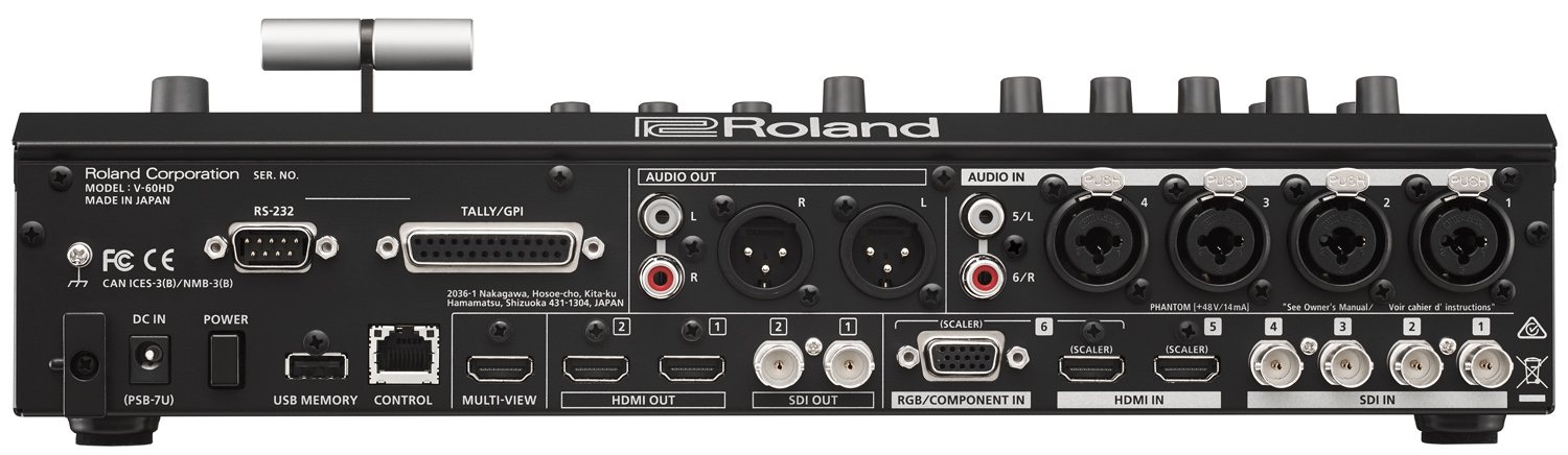 邏蘭/Roland V-60HD 切換台